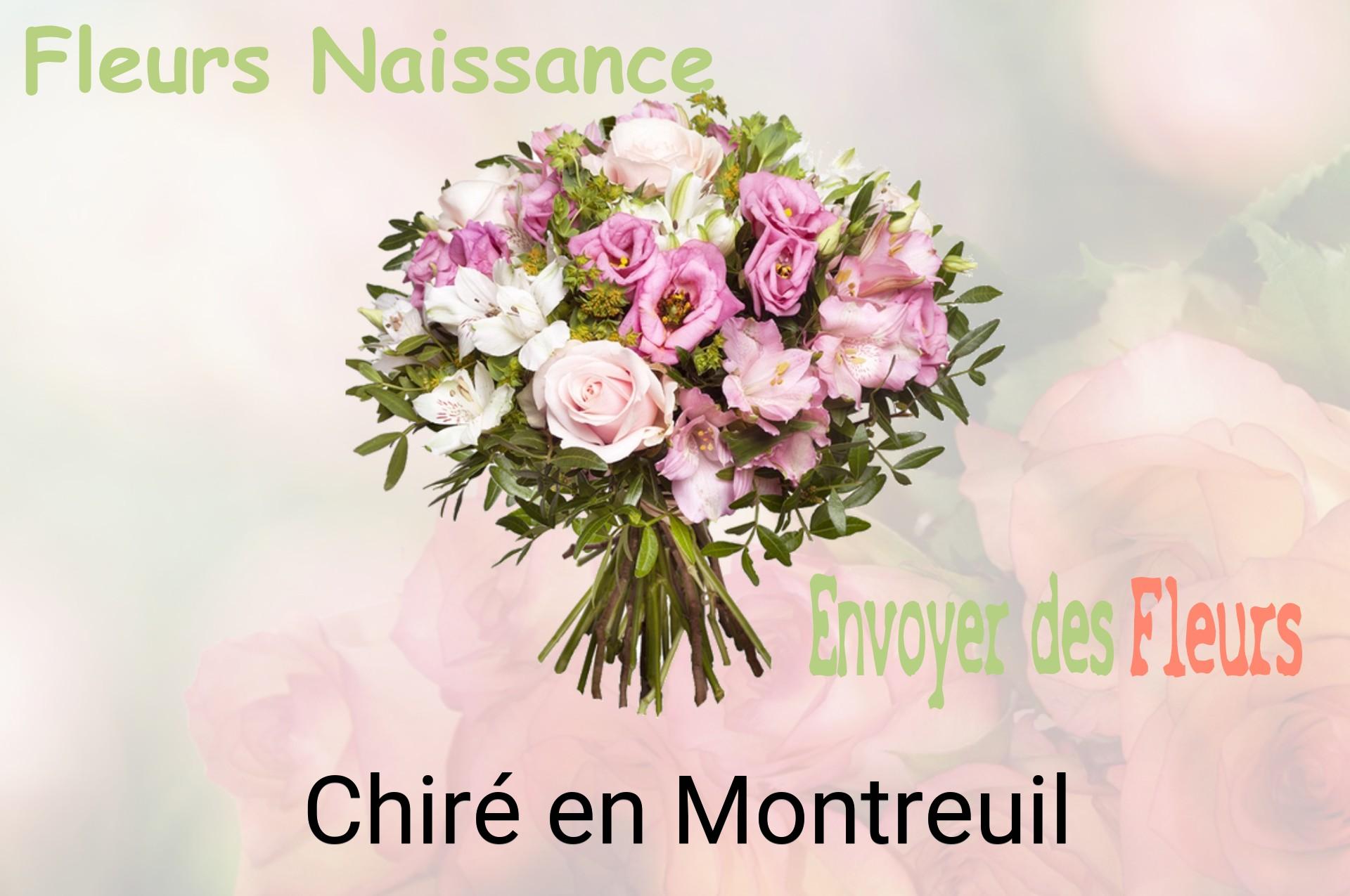 Bouquet de fleurs de naissance livré à Chiré-en-Montreuil