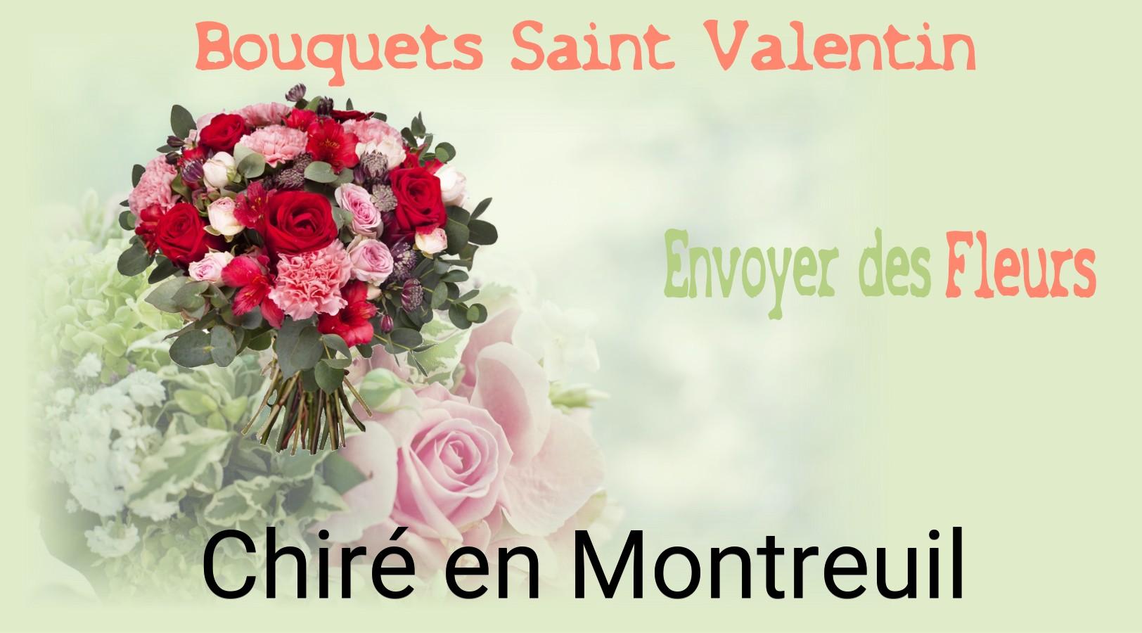 Roses de Saint-Valentin livrées à Chiré-en-Montreuil